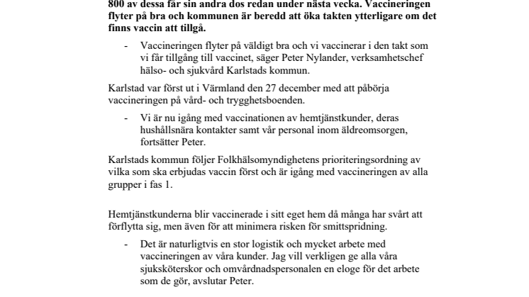 Pressmeddelande - Hög vaccinationstakt i Karlstad.pdf
