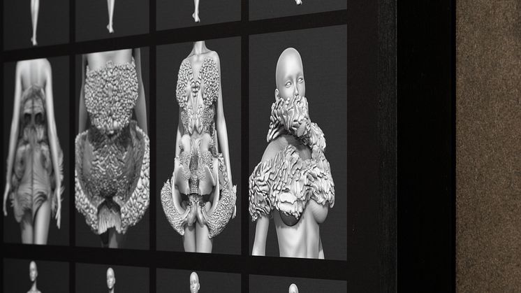 Neri Oxman/ Mediated Matter Group, Wanderers, 2014