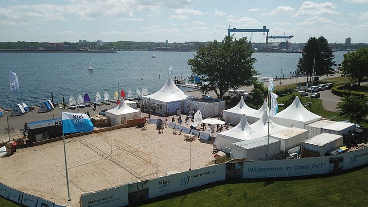 Mit nur drei Wochen Verzögerung konnte das Segelprojekt Camp 24/7 starten