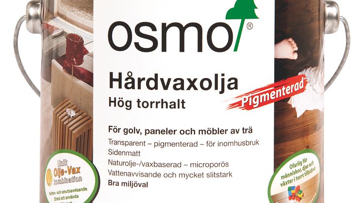 Osmo Hårdvaxolja Pigmenterad 2,5L