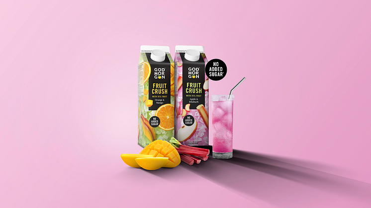 God Morgon® lanserar Fruit Crush – uppfriskande och fruktiga nyheter
