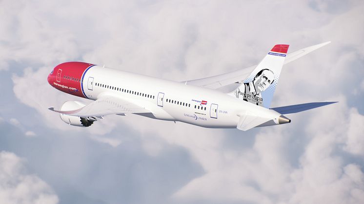 Boeing 787 Dreamliner Paco de Lucía - renderización.
