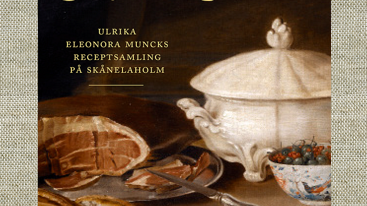 "Hummer såppa, citron mos, morots tårta och fylda äplen". Ulrika Eleonora Muncks receptsamling från sent 1700-tal ges ut som faksimil tillsammans med texter av konstvetaren Karin Sidén.