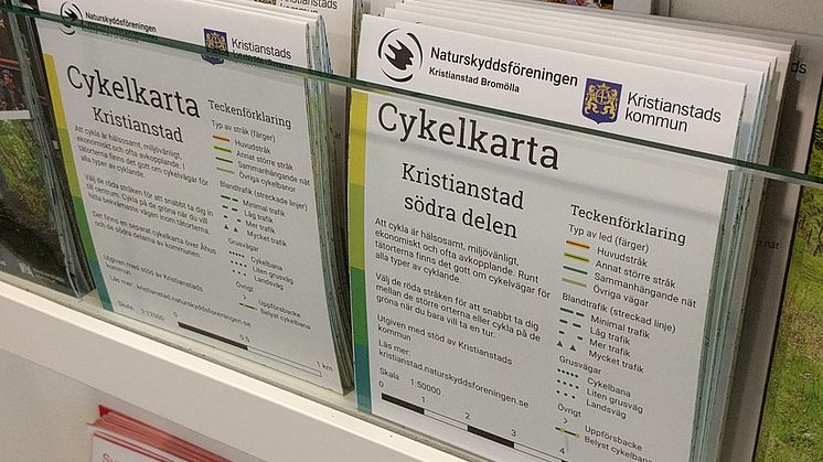 Passa på att använda ny cykelkarta under Cykeldagarna