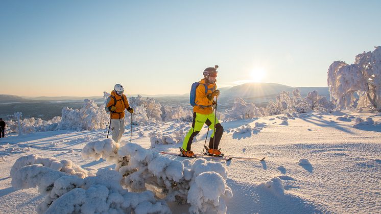 Topptur med Albin Lärnefjord i Ramundberget.