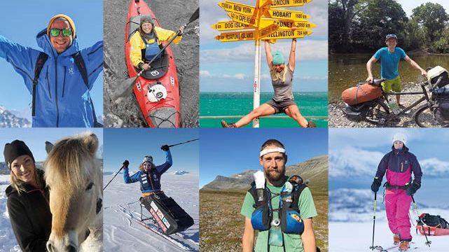 De åtta nominerade för Årets äventyrare 2016