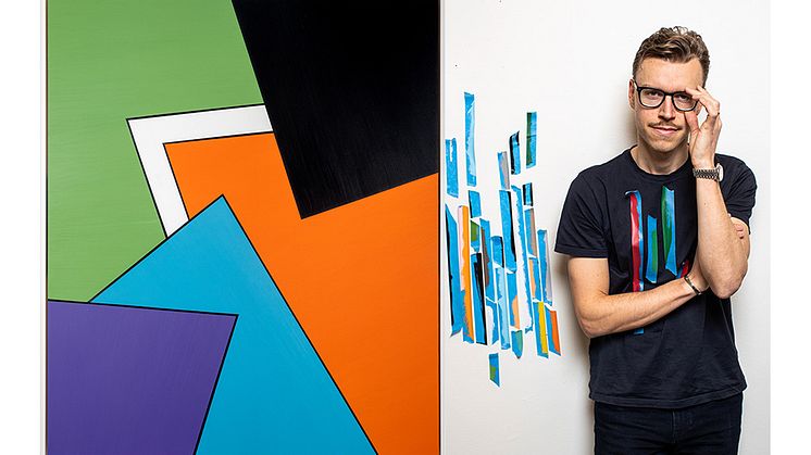 Sigfrid Billgren på Galleri Glas — en multibegåvad konstnär och kreatör ställer ut sitt måleri för första gången i Stockholm