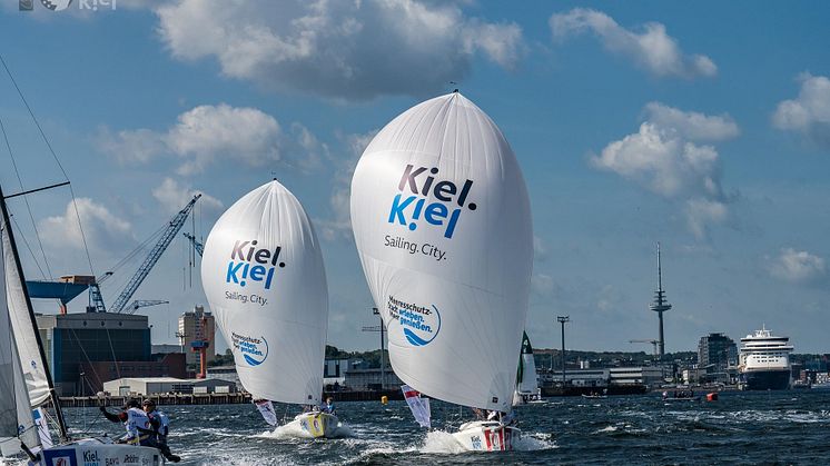 Sailing Champions League bietet Segelaction in Kiel (c)Lars Wehrmann SCL