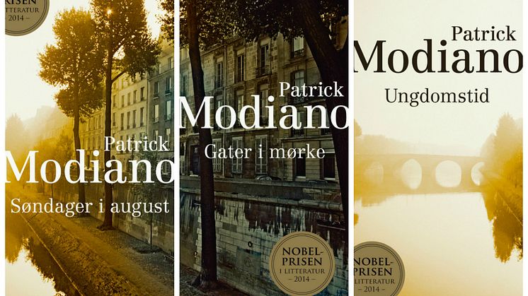 Nobelprisvinner Patrick Modianos bøker på norsk