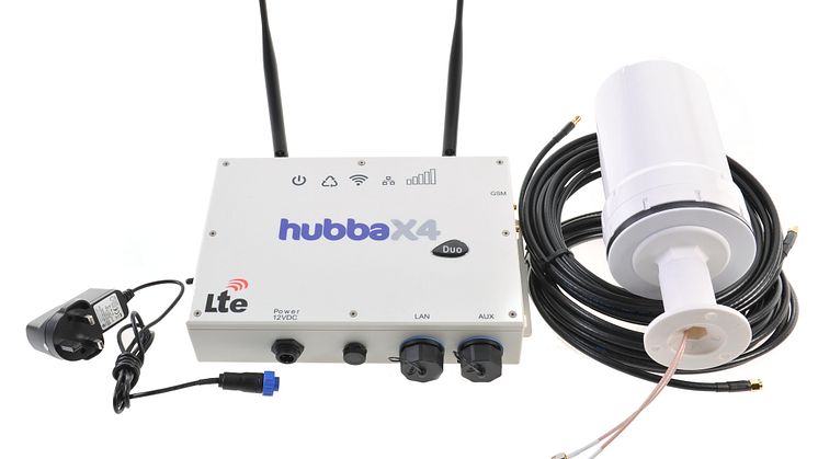 Lower cost European and Global roaming data for Buzz Marine's Hubba X4 range of marine mobile broadband systems.