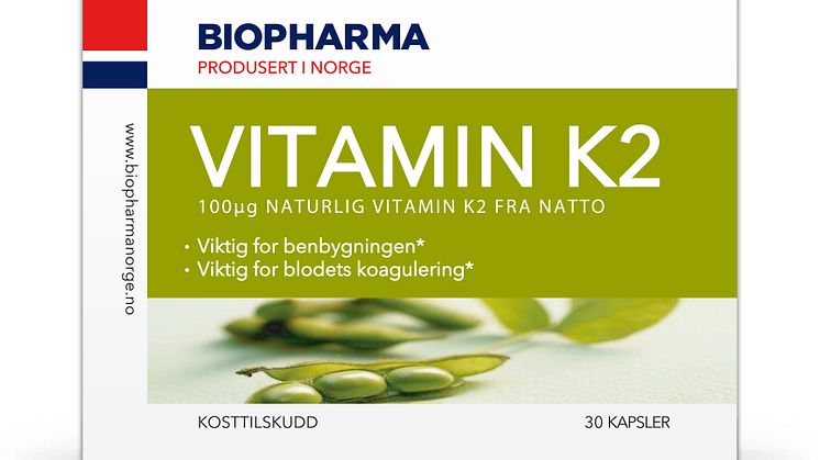 Vitamin K2 fra Biopharma
