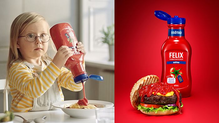 Felix kampanj för osötad ketchup