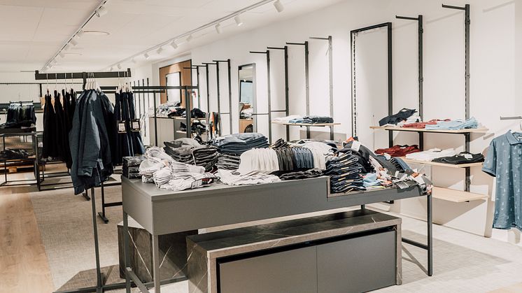 Den nye butik er undervejs