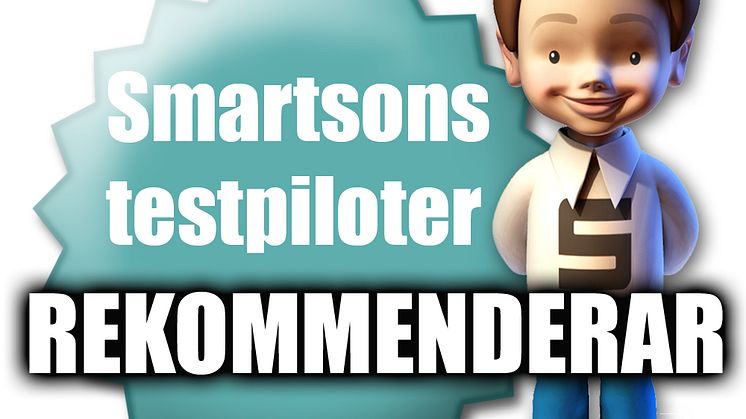 Symbol Smartson Testpiloter Rekommenderar