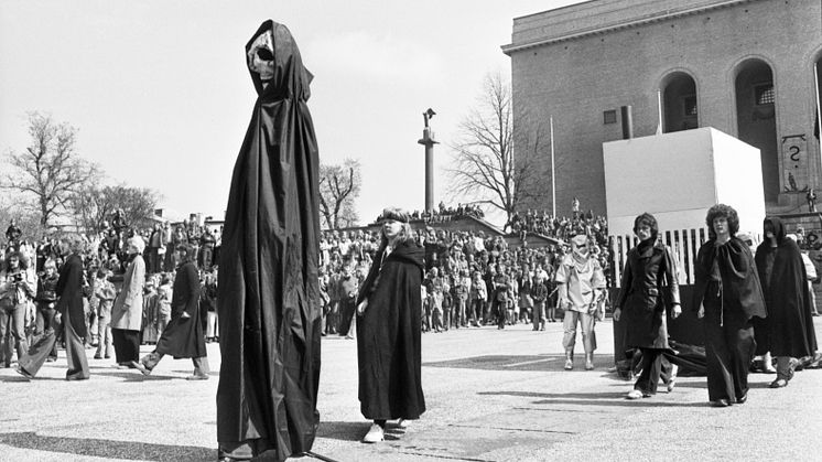 Spektaklet mot kärnkraft, 1977, Avenyn