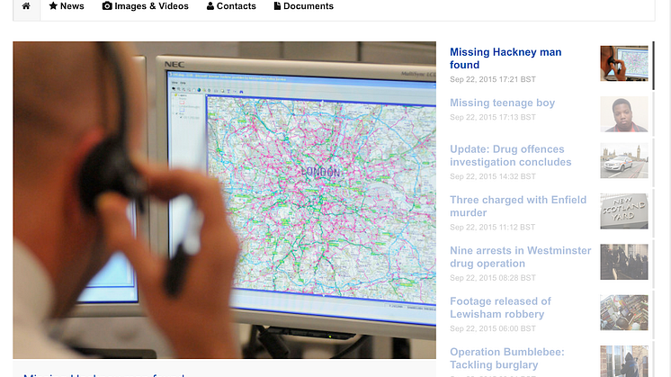 ​Metropolitan Police Service Launch Online Press Office