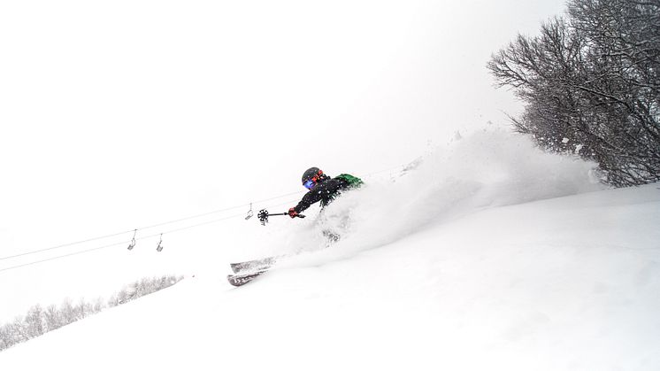 Det har snöat rejält i Åre och mer snö väntas. Foto: SkiStar