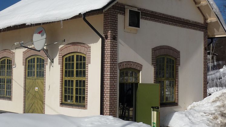 Högfors kraftstation  i Kopparberg