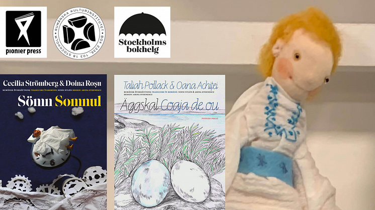 Rumänska kulturinstitutet och förlaget pionier press på Stockholms bokhelg