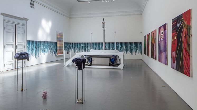 Utställningsvy, Kungl. Konsthögskolans vårutställning 2018