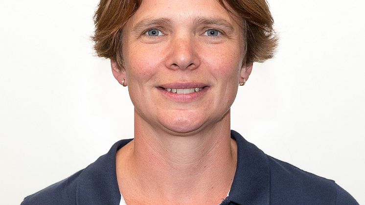 Karin Stål Lindwall är rektor för nya Erlaskolan i Falun