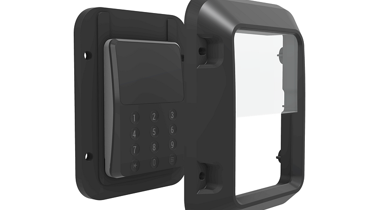 Vandal protection with display cover and installation plate