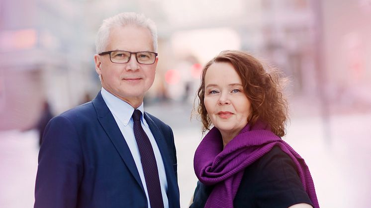 Gunnar Olofsson och Katja Lepola
