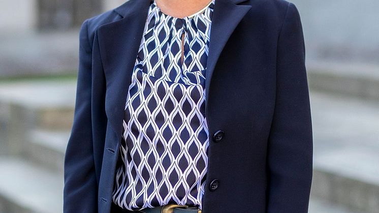 Charlotte Broberg (M), gruppledare i hälso- och sjukvårdsnämnden. 