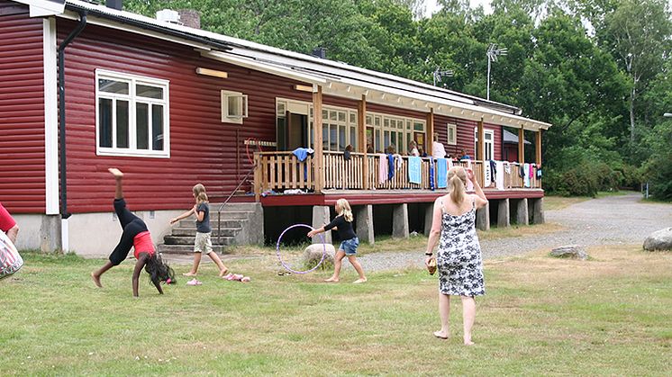 Hässleholmskolonin i Magnarp där barnkollot arrangeras.