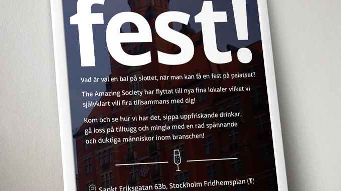 Inflyttningsmingel hos The Amazing Society