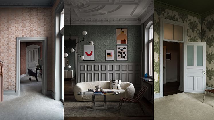 Boråstapeter lanserar tapetkollektionen The Apartment under nya konceptet Studio Collection inför våren 2020