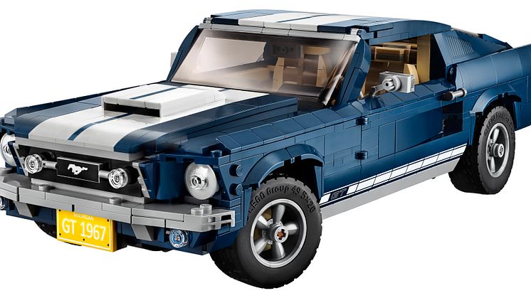 Byg din egen Ford Mustang med autentisk LEGO®-sæt