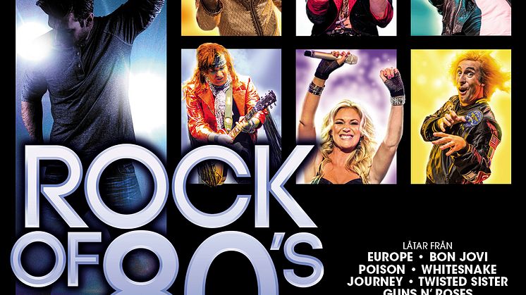 Rock of 80s till Helsingborg Arena