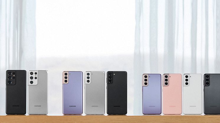 Samsung Galaxy S21, S21+ ja S21 Ultra nyt kaupoissa