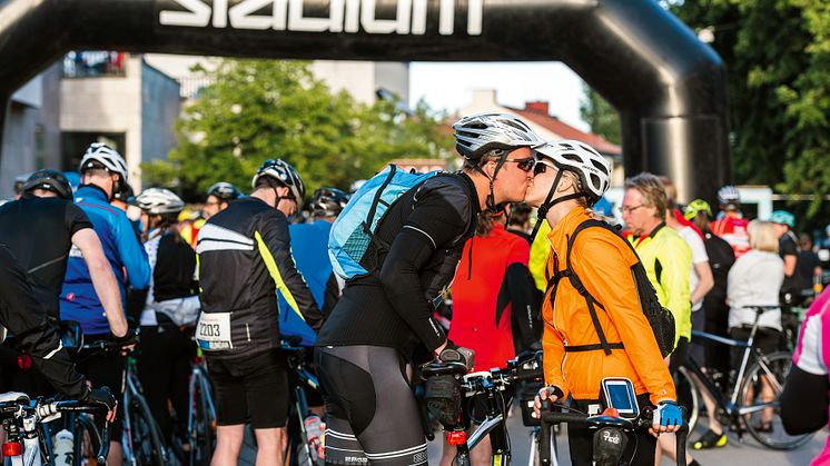 Vätternrundan och Stadium förlänger samarbetet. Foto: Petter Blomberg/Vätternrundan