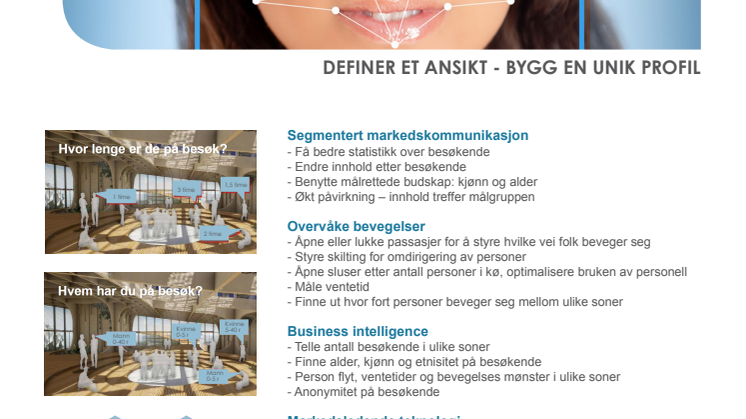 PRODUKTARK: Ansiktsgjenkjenning