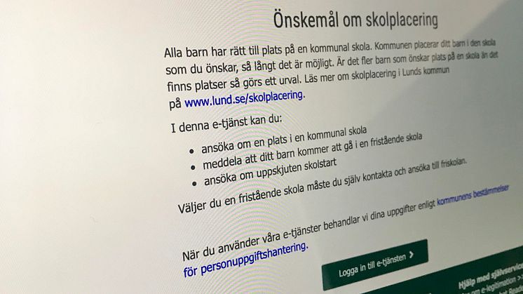 Digitaliserad skolvalsprocess sparar 600 arbetstimmar