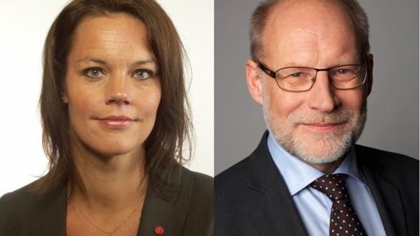 Bostadspolitisk debatt mellan Stefan Attefall och Veronica Palm