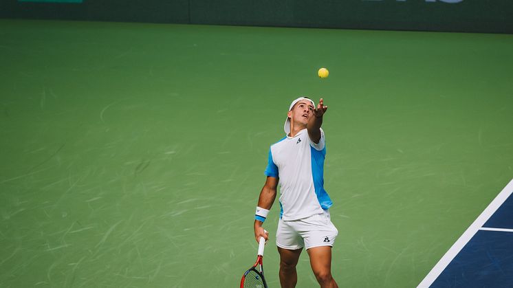 Sebastian Baez at the BNP Paribas Nordic Open 2023