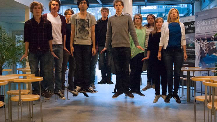 Raket skjuts upp med studenternas test