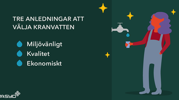 Varför ska du välja kranvatten?