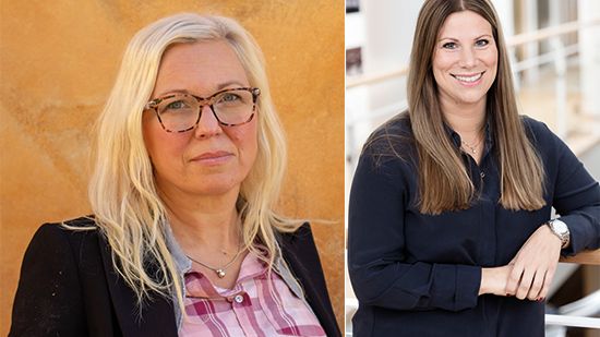 Veronica Magnusson Hallberg, Ordf. Svenska Downföreningen och Anna-Stina Hallberg, Marknadschef Spendrups