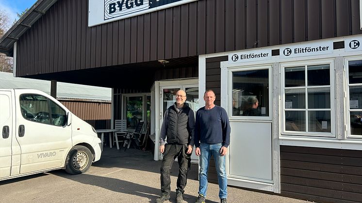 Från vänster, Berth Andersson och Morgan Carlsson.