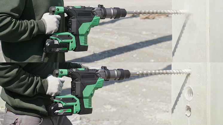 Uendelig driftstid med HiKOKI nettstrømadapter ET36A 