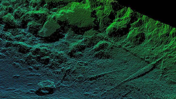 A 600kHz, 100-degree scan from the EM2040