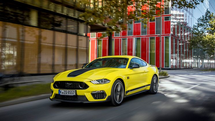 Eurooppaan tulossa rajoitettu erä Mustang Mach 1 autoja