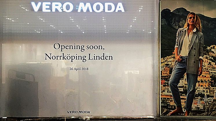 Vero Moda öppnar åter i Norrköping city. Foto: Hanna Ekengren
