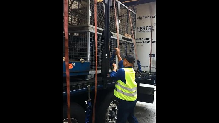 Das HESTAL Gurtliftsystem - Ladungssicherung leicht gemacht