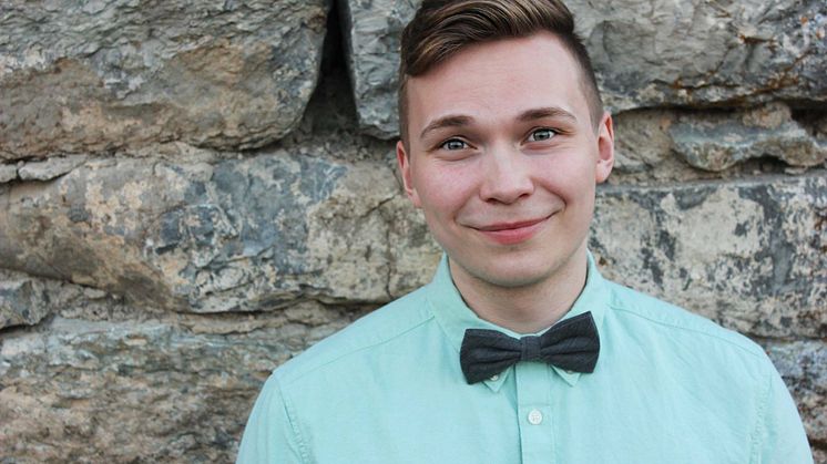 Robert Danielsson, studerar till webbutvecklare inom .NET CMS på Nackademin