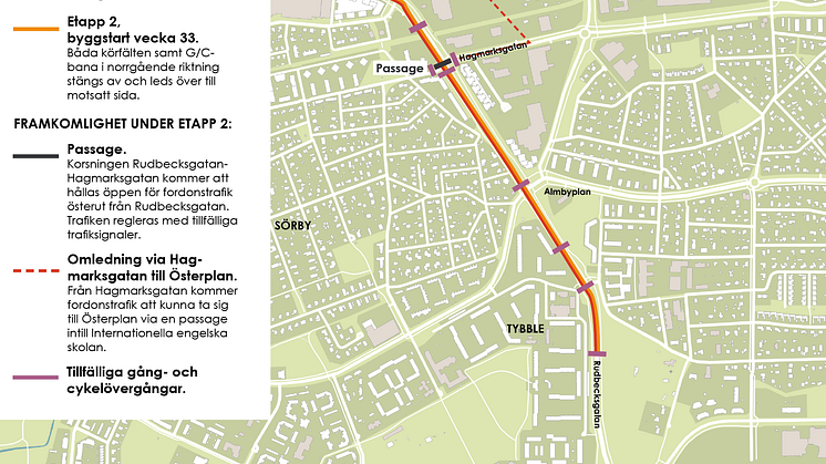 Karta: Örebro kommun
